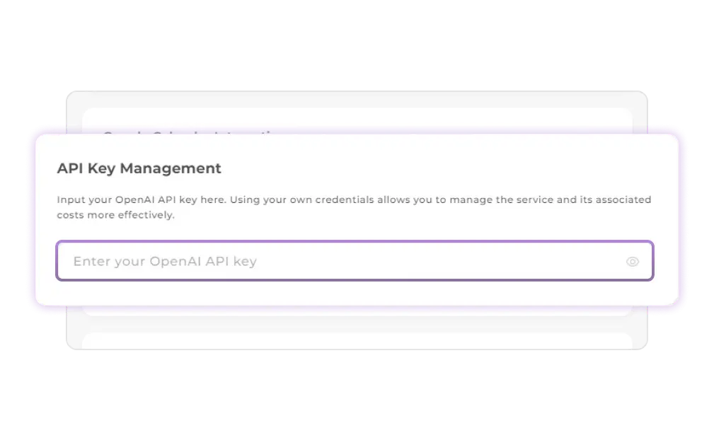 Enterprise security dashboard showing data governance and audit trail management for API integration