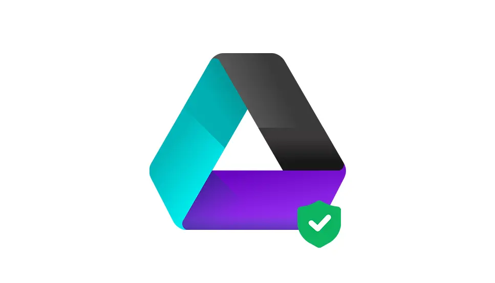 Secure cloud access interface showing multi-device availability and sharing options